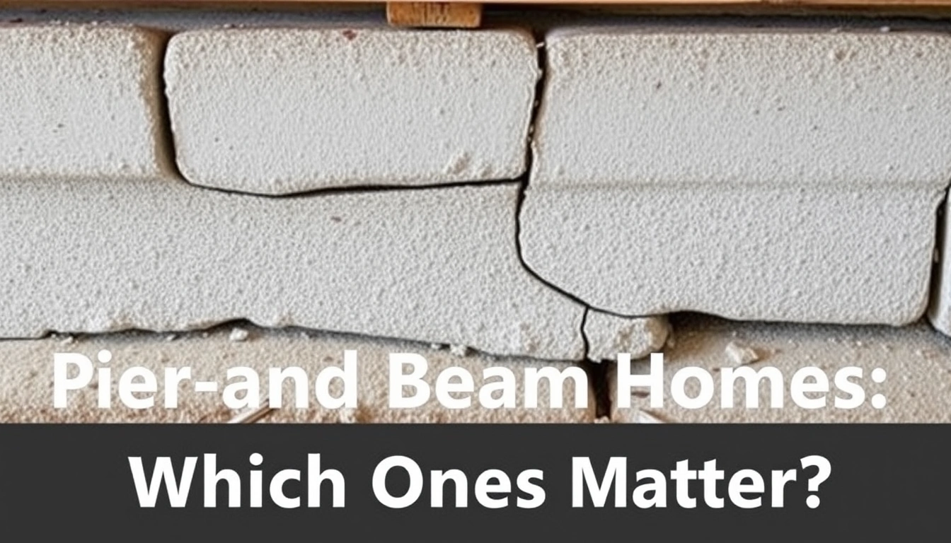 Foundation Cracks in Pier and Beam Homes: Which Ones Matter? Foundation Cracks in Pier and Beam Homes: Which Ones Matter?