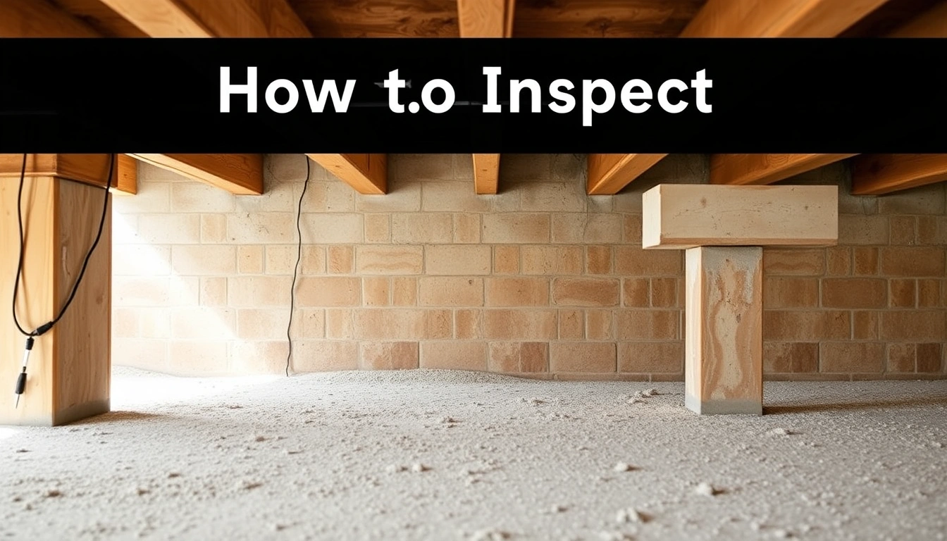 How to Inspect Crawl Spaces Under a Pier and Beam House