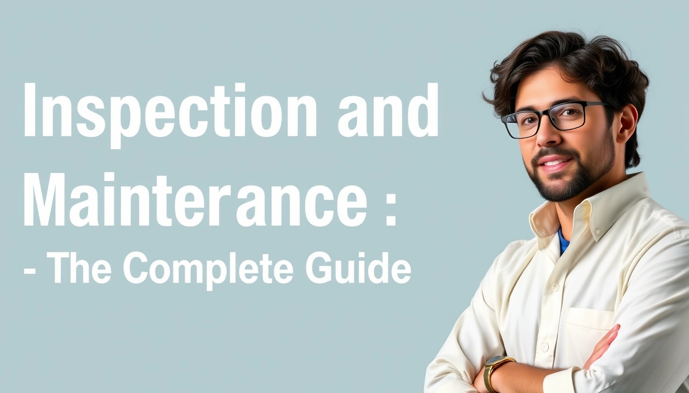 Inspection and Maintenance — The Complete Guide