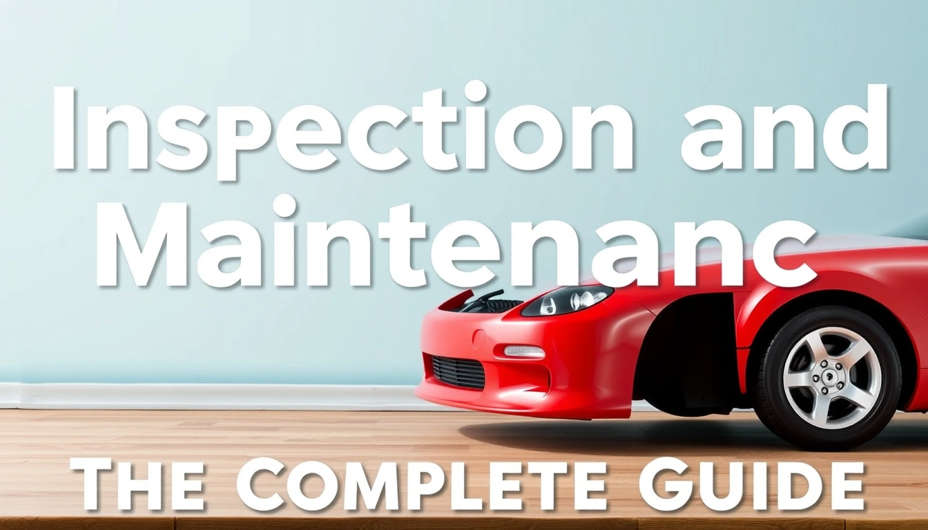 Inspection and Maintenance — The Complete Guide